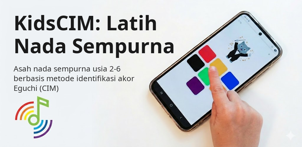 KidsCIM: Latih Nada Sempurna Interface